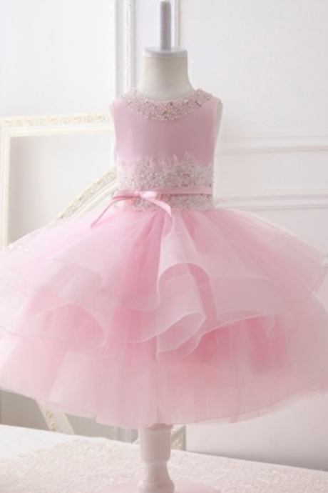 Custom Made Flower Girl Dress, High Quality Flower Girl Dress, Flower Girl Dress