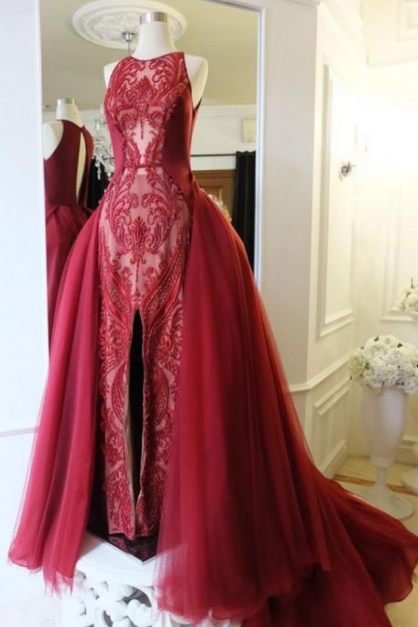 cocktail dress for women formal Nox Anabel Glitter Prom Ball Gown with Removable Skirt Blush / 6