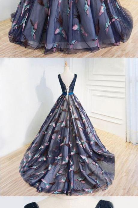 Unique A Line Prom Dress Modest Beautiful Plus Size Long Prom Dress