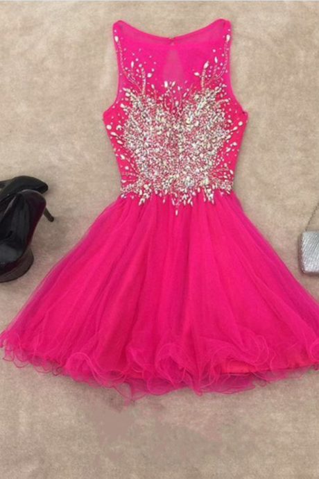 Cute Prom Dress,lovely Prom Dress,mini Party Gown,party Dress,tulle Prom Dress