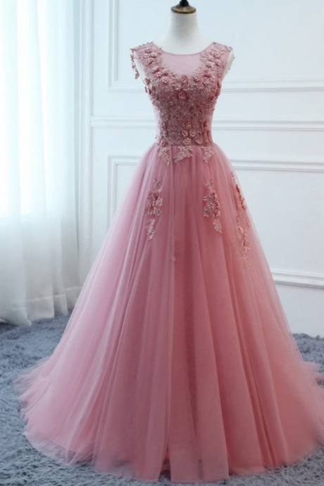 Tulle Women Formal Evening Prom Dress Long Floral Bridal Beach Gown Lace Wedding Party Dress With Train Plus Size