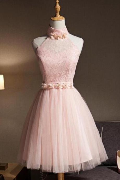 Homecoming Dresses Tulle and Lace Lovely Knee Length Formal Dress, Cute Party Dress, Prom Dresses