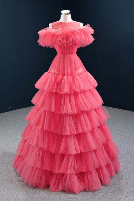 Super Fairy Pengpeng Skirt Is Thin, High-end Evening Dress, Women&amp;#039;s Super Fairy Dream Cake Skirt