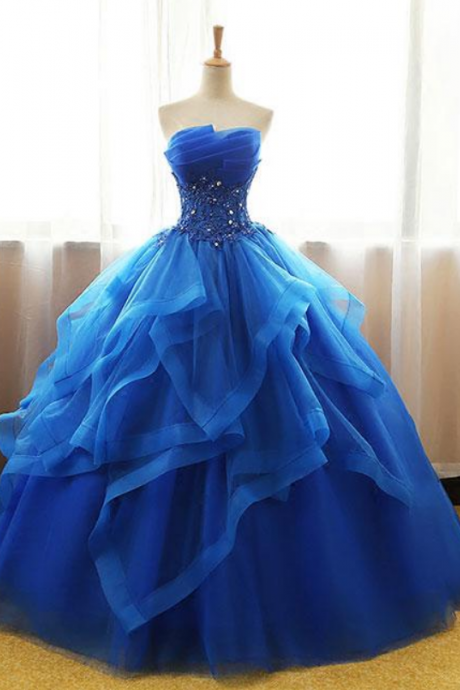 Quinceanera Dresses Vestidos De 15 Anos Aqua Stunning Ball Gowns Beaded Sweetheart Sweet 16 Dress For Party Dress