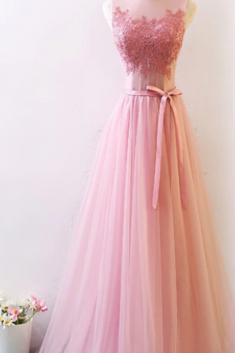 Prom Dresses,tulle A-line Junior Prom Gown, Charming Party Gown, Prom Dress