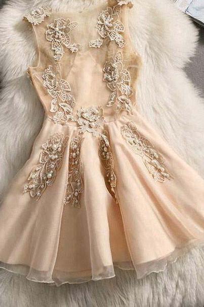 Cute Homecoming Dresses,a Line Homecoming Dress,appliques Homecoming Dress,short Homecoming Dresses