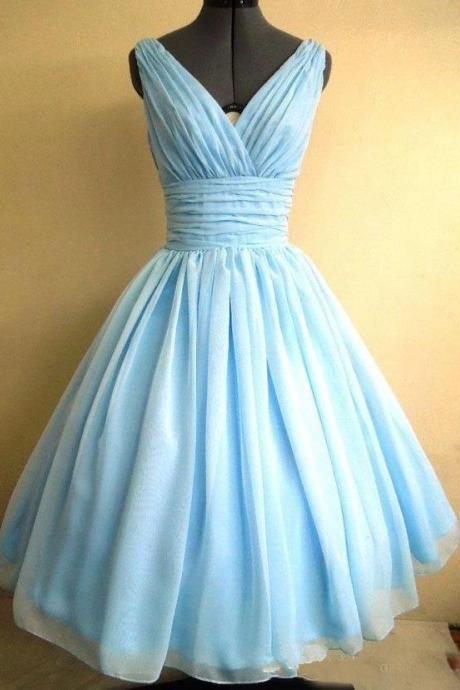 Blue Retro Dress