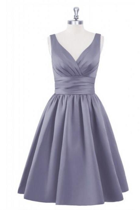 Satin Prom Dress,short Prom Dresses,sexy Cocktail Dresses,formal Gowns