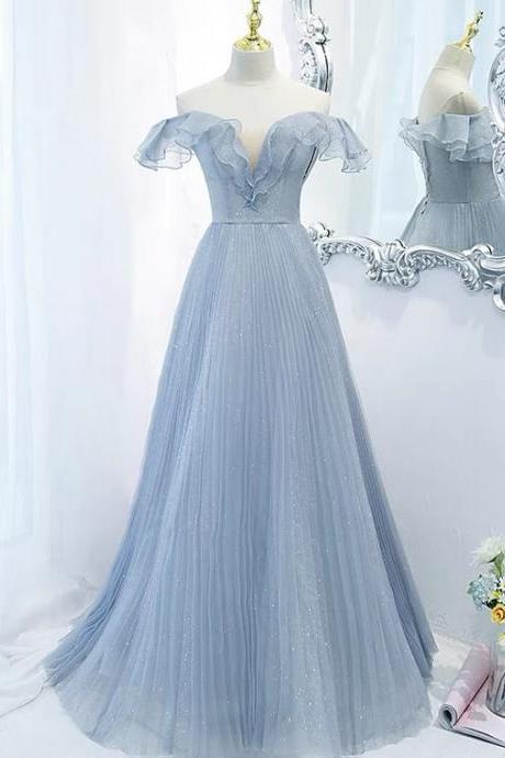 Evening Dress, Socialite Party Dress, Long Fairy Party Gown