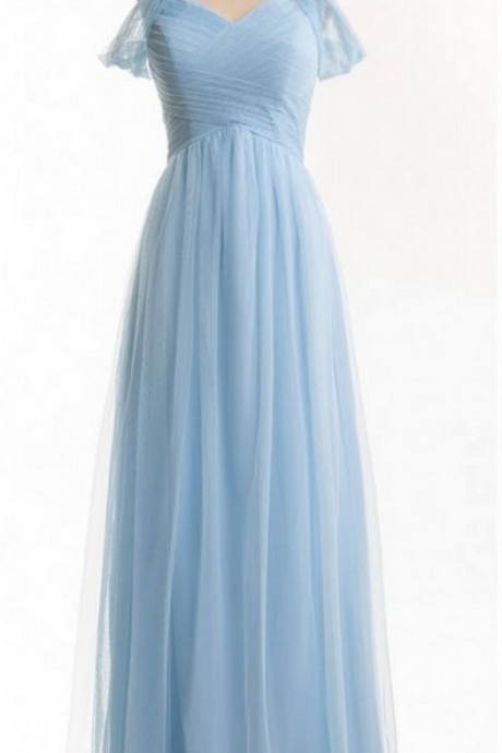 Off Shoulder Sleeves Formal Prom Dress, Beautiful Long Prom Dress, Banquet Party Dress