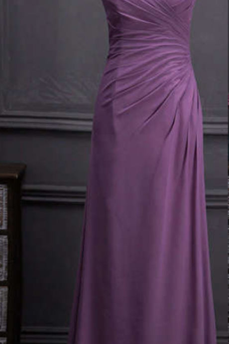 Elegant Straps Sweetheart A-line Formal Prom Dress, Beautiful Long Prom Dress, Banquet Party Dress