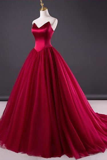 Elegant Sweetheart A-line Formal Prom Dress, Beautiful Long Prom Dress, Banquet Party Dress
