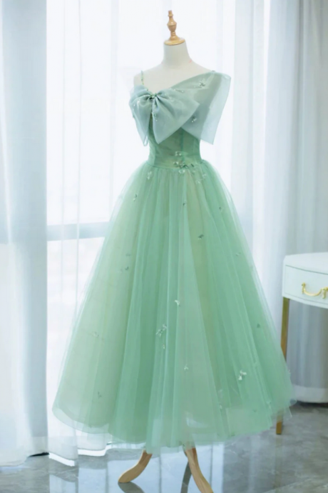 Prom Dresses,simple Tulle Length Prom Dress Tulle Formal Dress