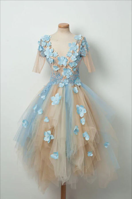 Jewel Sleeveless Ruched Lace A-line Flower Girl Dress