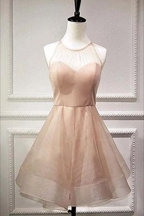 Ivory V-neck Poly Dupioni Dress W/ Bow on Luulla