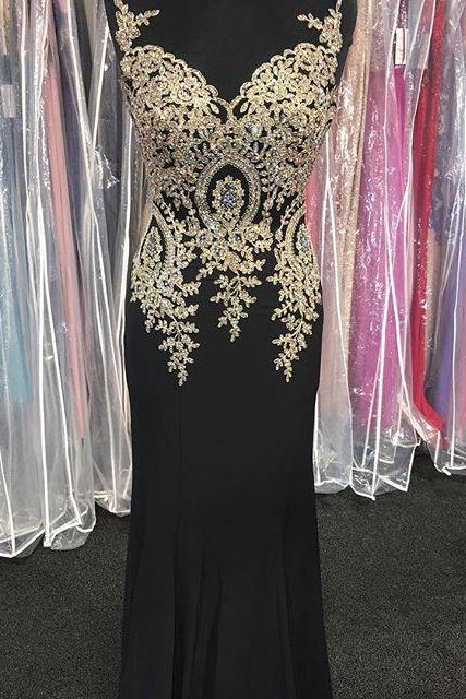 Black Prom Dresses,mermaid Prom Dresses,lace Prom Dress, Prom Dresses,2016 Formal Gown,lace Evening Gowns,party Dresses,lace Prom Gown For Teens