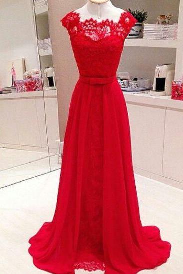 Evening Dresses, Prom Dresses,red Prom Dresses,prom Dress,chiffon Prom Dress,a Line Prom Dresses,evening Gowns,party Dress,prom Gown For Teens