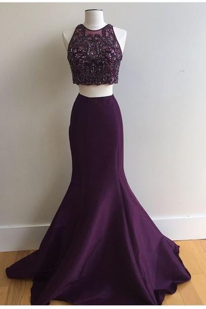 Evening Dresses, Prom Dresses,party Dresses,prom Dress, Prom Dresses, Prom Dresses,high Quality Charming Prom Dress,two Pieces Prom