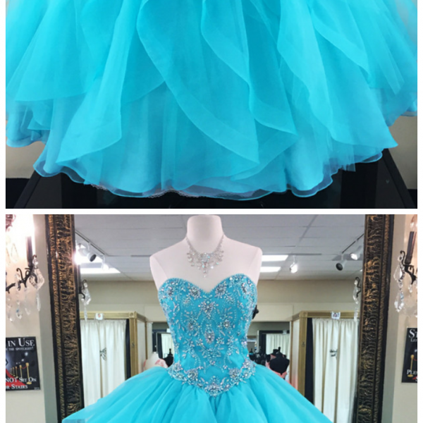 Turquoise Quinceanera Dresses,Ball Gowns Prom Dresses,Sweet 16 Dresses ...