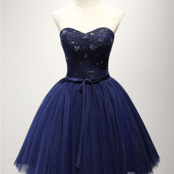 Lovely A-line Homecoming Dresses,Sweetheart Homecoming Dresses,Beaded ...