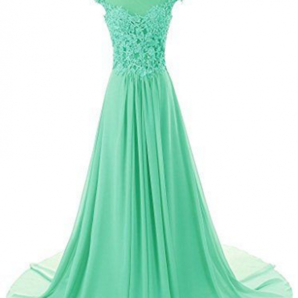 Emerald Green Prom Dresses,princess Prom Dress,sexy Prom Gown,long Prom ...