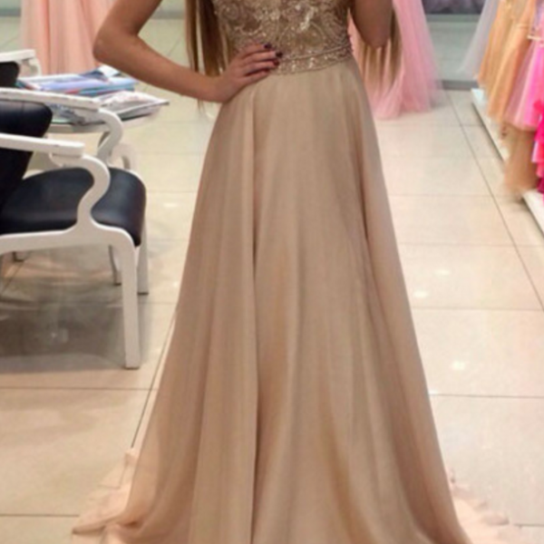 A-line Prom Dress,long Prom Dresses,charming Prom Dresses,evening Dress ...