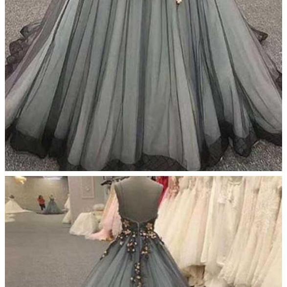 Gorgeous Spaghetti Strap Sweetheart Ball Gown Long Prom Dresses on Luulla