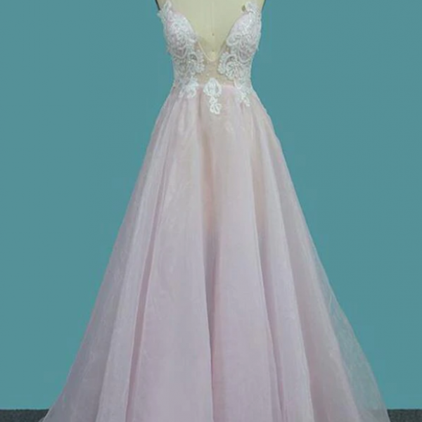 Elegant Blue V-neck Trumpet Long Sleeve Ruffled Chiffon Long Prom Dress Evening Dress cc4805