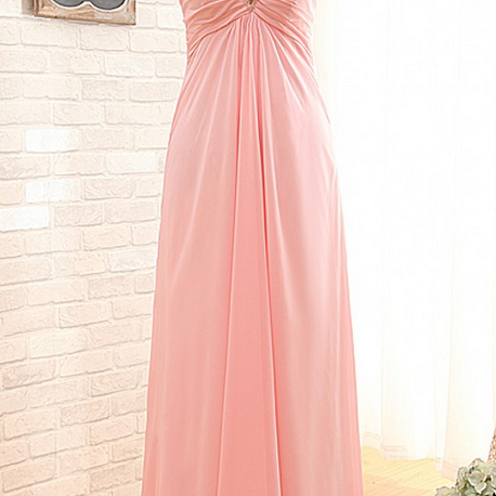 Halter Sweetheart Chiffon Long Prom Dress - On Sale Now!
