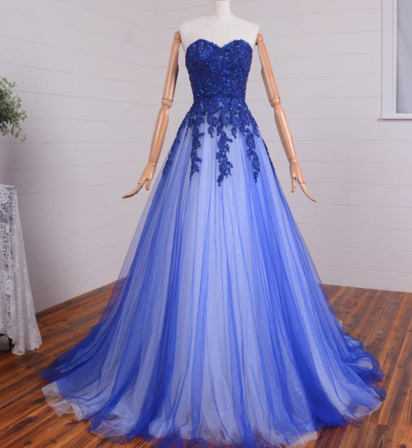 Party Beaded A Line Sweetheart Women Formal Evening Gowns Dresses on Luulla