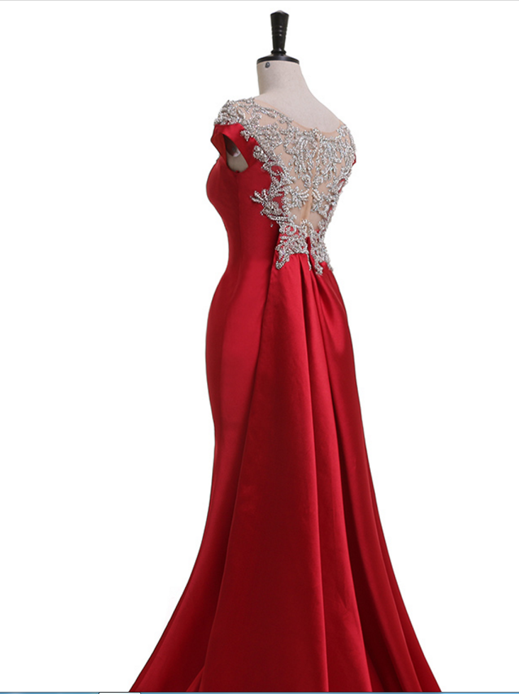 A Red Dress With A Beautiful Dress Gown And A Floral Gown With A Floral ...