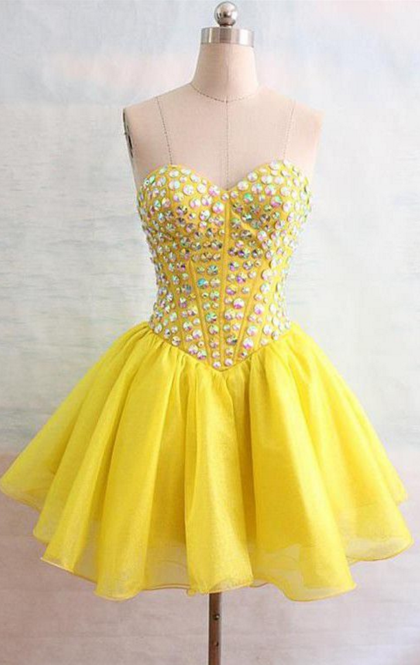 Lace-up Beaded Sweetheart Neck A-line Dress Candy Pink main image 1