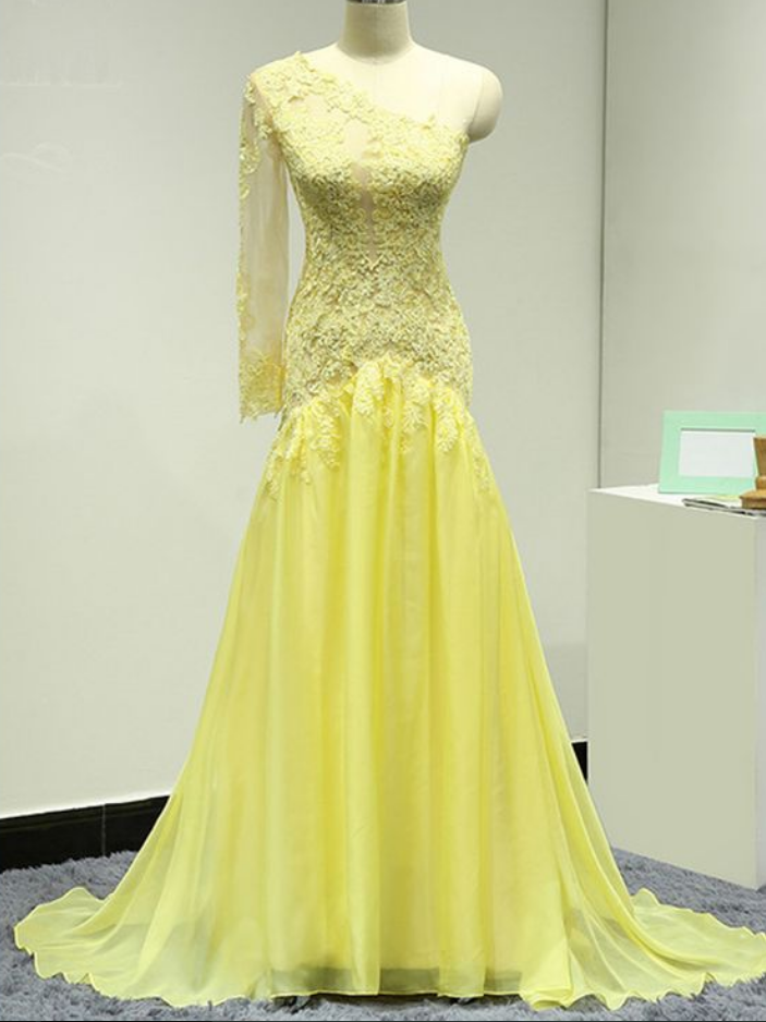 Stroll Through The Clouds Dress Light Yellow main image 0