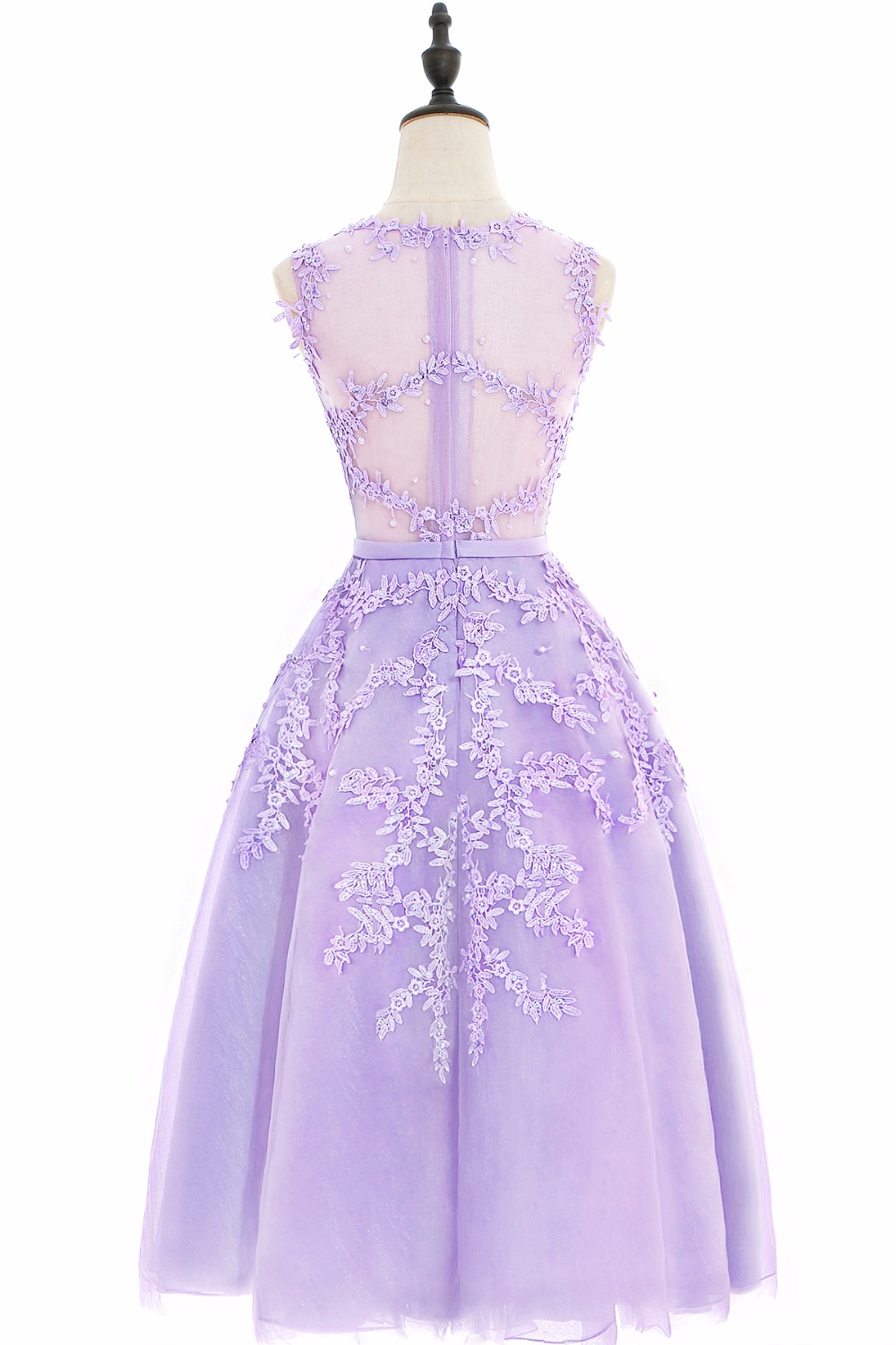 Lavender Short Hoco Party Dress on Luulla