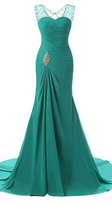 Plunging V-neck Rhinestone Decor Sheath Jersey Gown Rust Plus Size